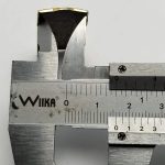 Omega Stainless Steel Golden Vintage Watch Clasp For Bracelet Parts SFN494MOH2 - Image 3