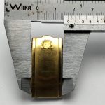 Omega Stainless Steel Golden Vintage Watch Clasp For Bracelet Parts SFN494MOH2 - Image 4