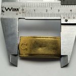 Omega Stainless Steel Golden Vintage Watch Clasp For Bracelet Parts SFN494MOH2 - Image 5