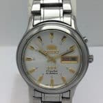 Orient Crystal 3 Star EM02-CO Day/Date Vintage Men's Watch SBZ73RM5