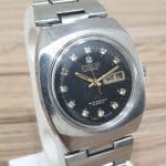 Ricoh Automatic 21 Jewels Black Dial Vintage Men's Watch Jumbo Size MAL63MUR4 - Image 6