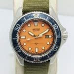 Seiko Quartz Diver's 2625-0010 Orange Dial Vintage Men's Watch TYB268KS14