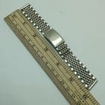 Seiko Stainless Steel Beads Of Rice Vintage Men's Watch Bracelet 16 mm IMR108ALI2