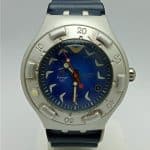 Swatch Sydney 3000 Irony Swiss V8 Chronograph Panda Face Men’s Watch 44 mm - Image 2