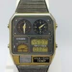 CITIZEN 30-5324 Ana-Digi Temp Chronograph Vintage Men's Watch