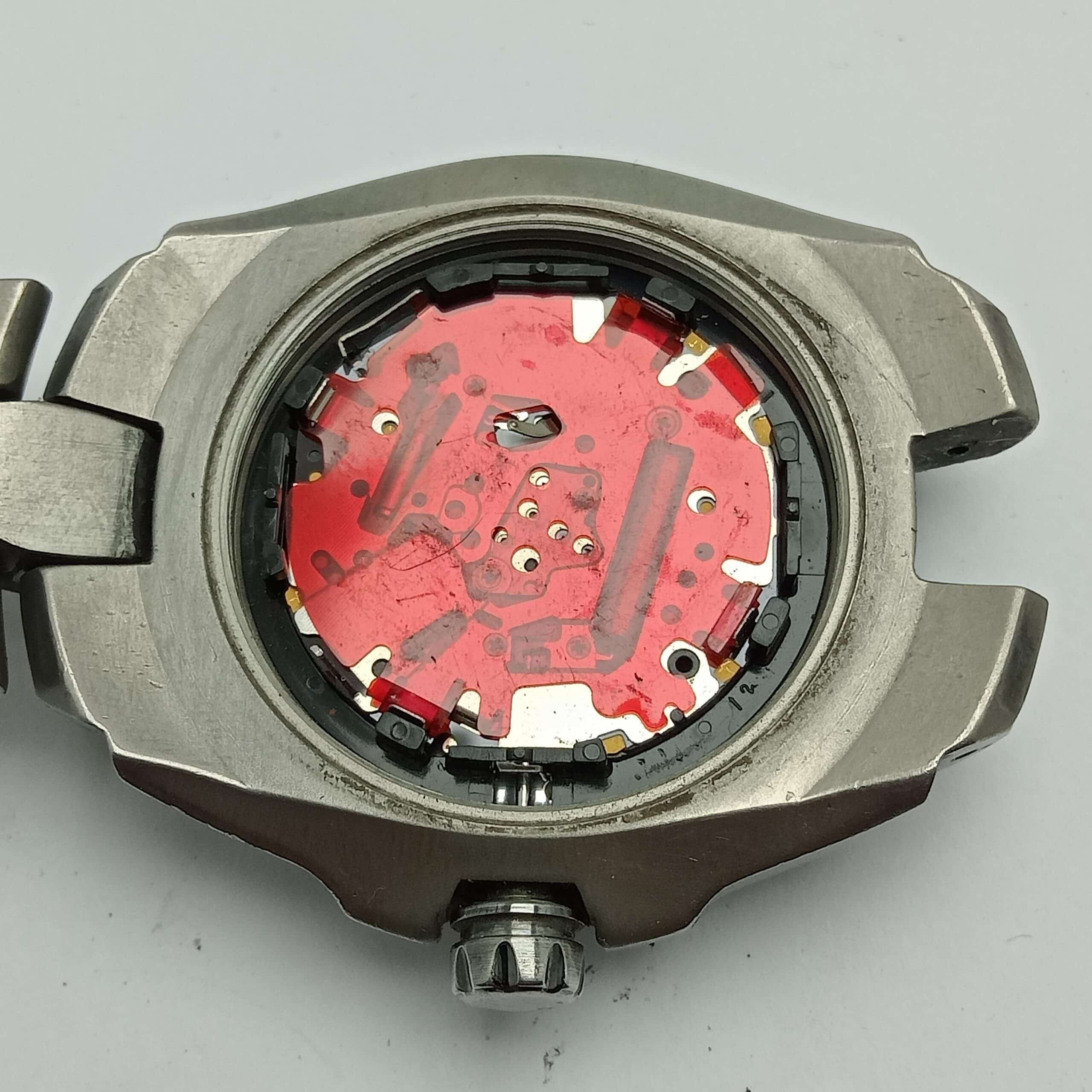 Seiko Perpetual Calendar 8F56-0080 Titanium Vintage Watch For