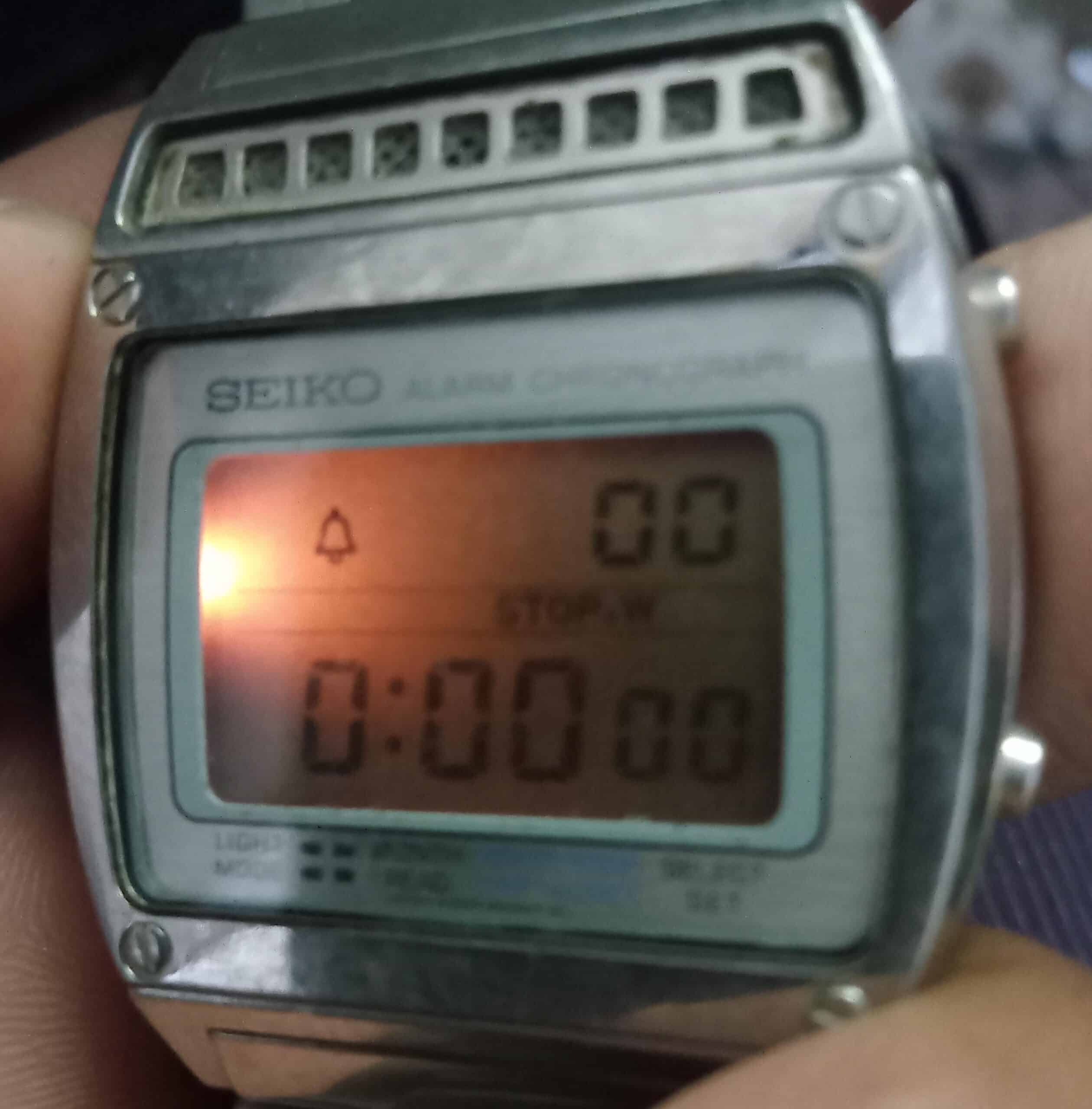 Seiko A359-5050 Quartz Alarm Chronograph Digital Vintage Men's Seiko A359-5050 Quartz Alarm Chronograph Digital Vintage Men's