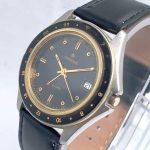 Jungans 41/4041 GMT Railway Time Quartz Vintage Men's Watch HBS107MHN5