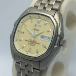 Seiko 5 Superior 7s36-5020 Day/Date TITANIUM Vintage Men's Watch AAS185SGB16 - Image 2