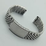 16 mm Bambi B4924 Stainless Steel Vintage Men's Watch Bracelet TYB37NRZ2