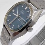TIMEX  TV Square Automatic Day/Date Vintage Men's Watch - Image 5