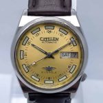 Citizen 4-S82990 Eagle 7 Automatic Cal.8200A Railway Time Vintage Watch