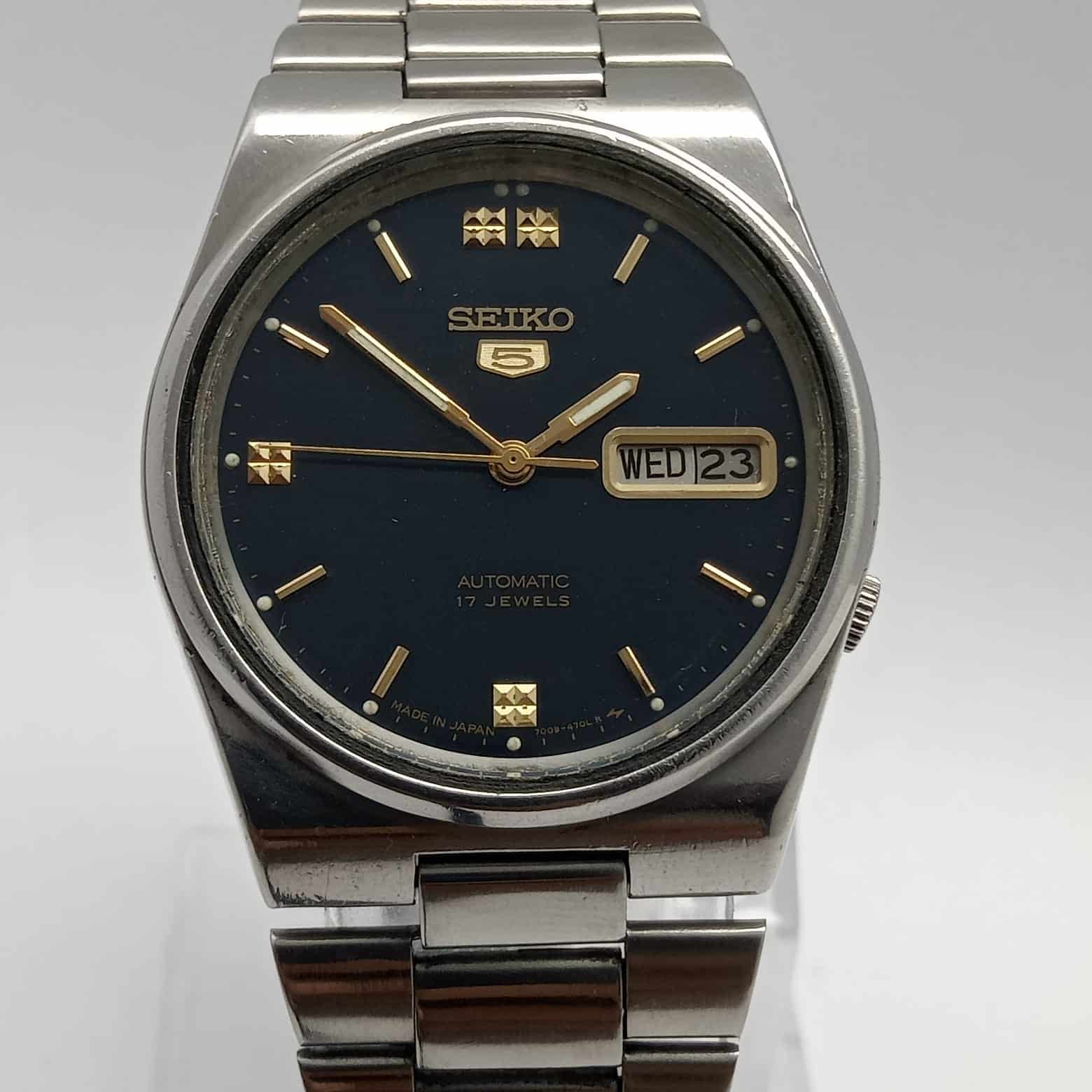 WhatsApp-Image-2024-05-27-at-3.06.17-PM-1.jpeg Seiko 5 Automatic 7009-3131 Day/Date vintage Men's Watch FRM84FRM3 - Image 1