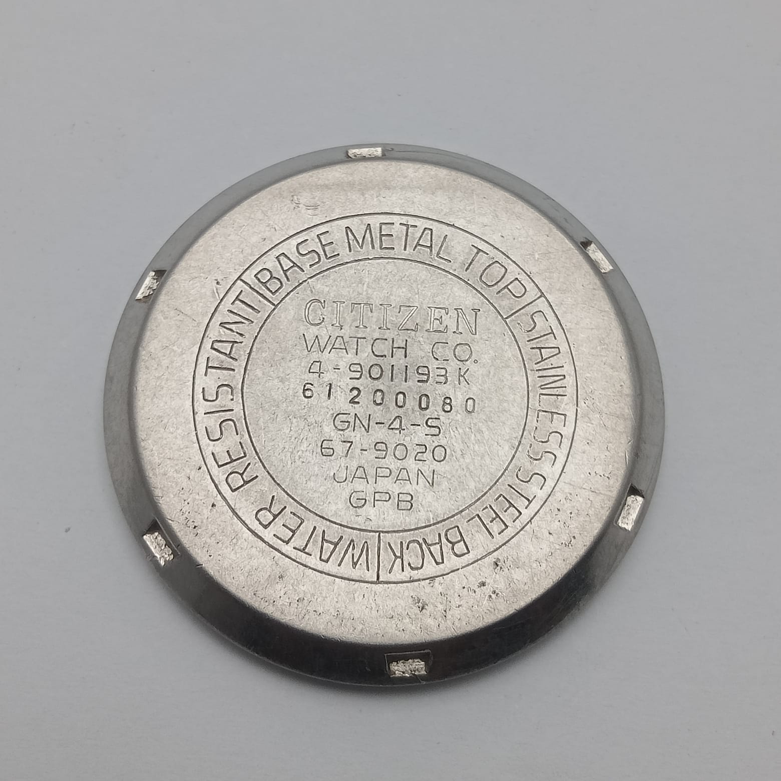 WhatsApp-Image-2024-06-14-at-4.35.51-AM.jpeg Citizen Bullhead 67-9020 Vintage Watch 4-901193 K Back For Parts BRG700ALI2 - Image 1