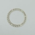 Omega ESA 9162 9164 Tuning Fork Date Calendar Disk For Parts RUB20ALI2