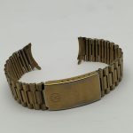 18 mm Curved End Link Favre-Leuba STL Golden Vintage Watch Bracelet FWD192MOH5