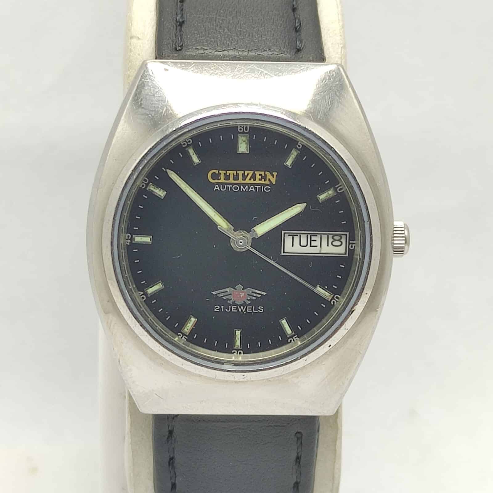 WhatsApp-Image-2024-10-15-at-6.43.07-PM.jpeg Citizen Eagle 7 Automatic Date/Day 4-038827 Vintage Men's Watch ASN32HM3 - Image 1