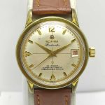 Rofina Landmaster Super Automatic Gold Tone Cal.1258 Vintage Watch ASN37HM10