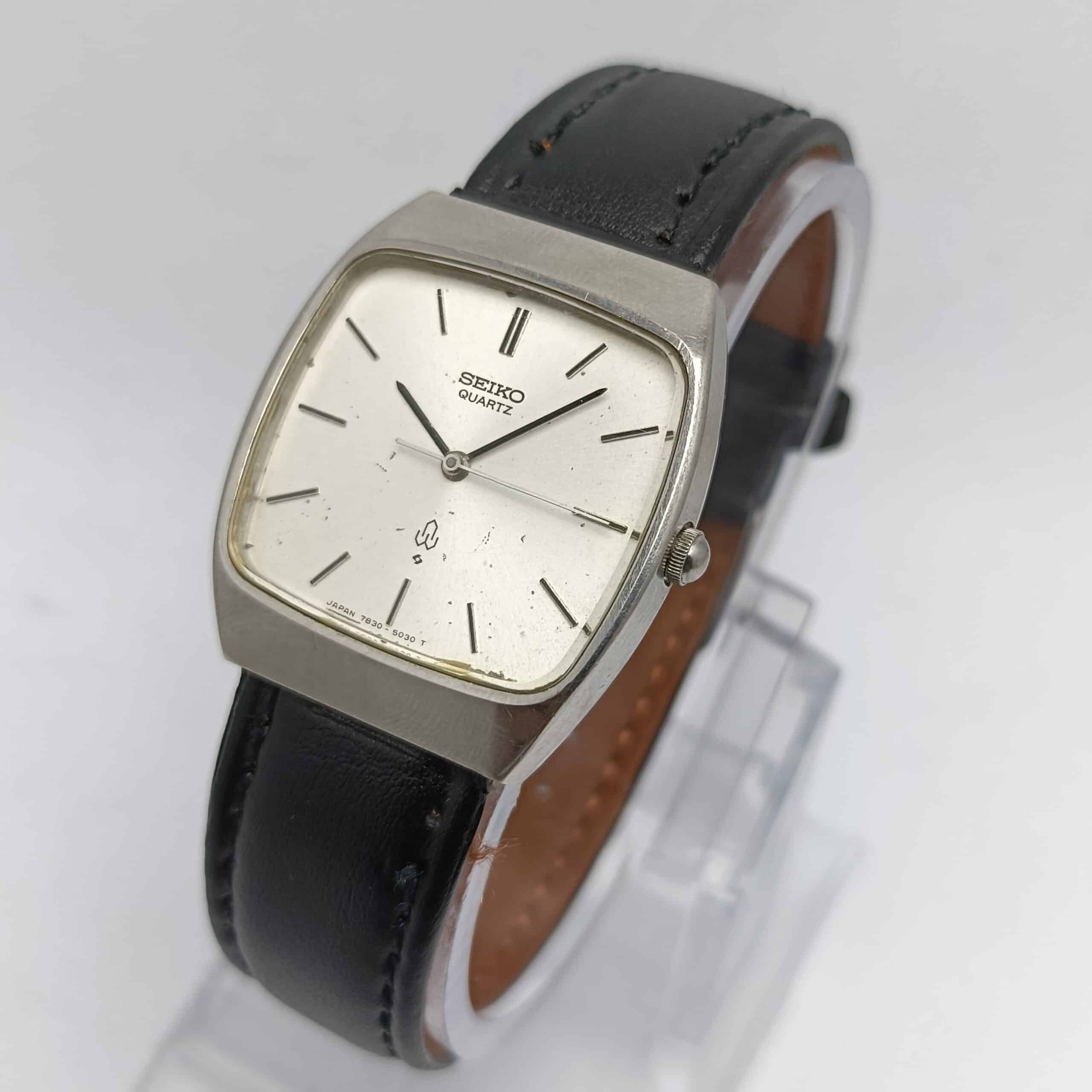 Seiko Quartz 7830-5030 Vintage Men's Watch WLD617ABR2 - watches pool