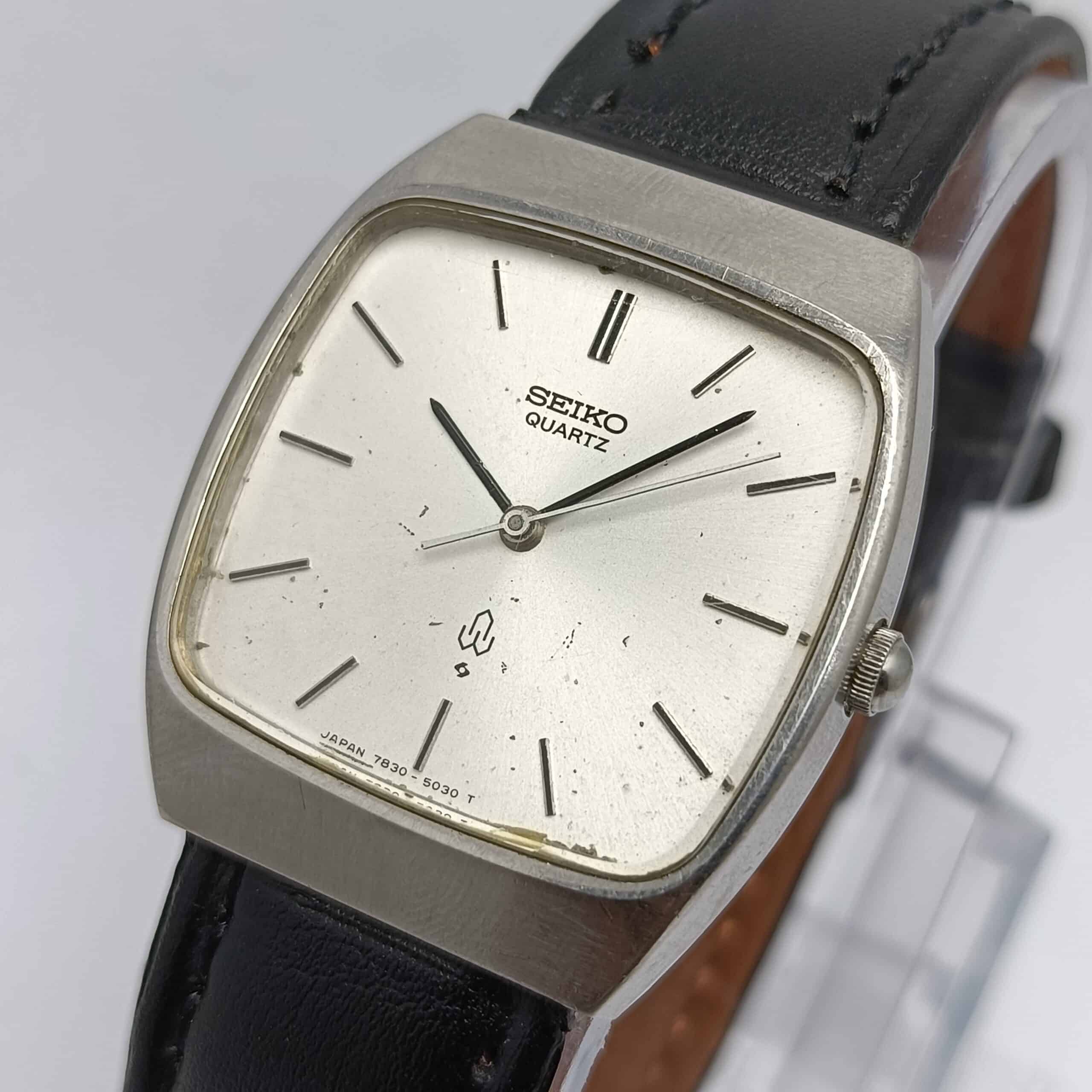 Seiko Quartz 7830-5030 Vintage Men's Watch WLD617ABR2 - watches pool