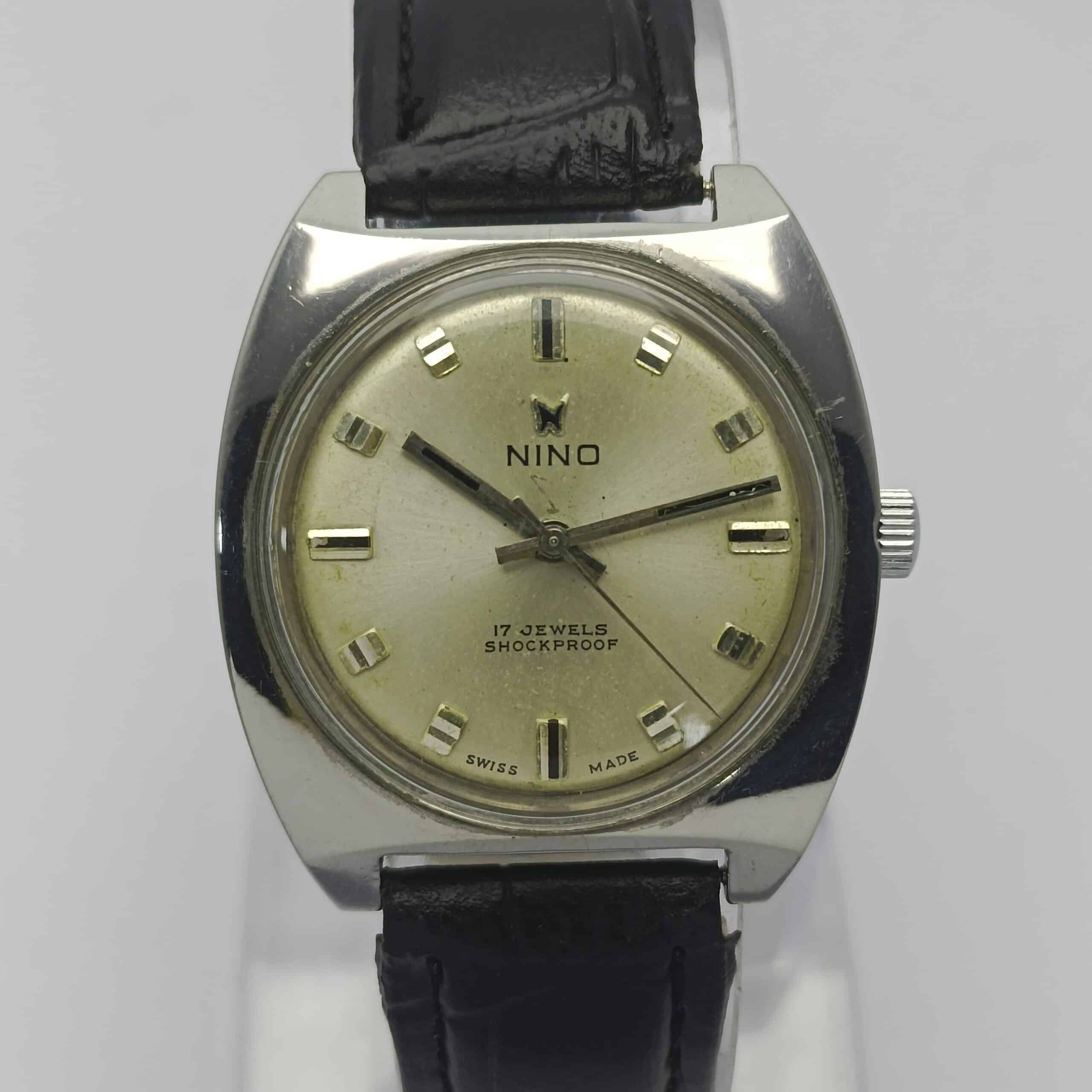Nino N-326 Manual Winding Vintage Men's Watch ARQ2ADM3 - watches pool