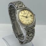 Technos Automatic Cal.2783 Vintage Men's Watch with Railroad Bracelet WQW32MAZ8 - Image 2