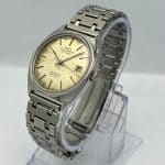 Technos Automatic Cal.2783 Vintage Men's Watch with Railroad Bracelet WQW32MAZ8 - Image 3
