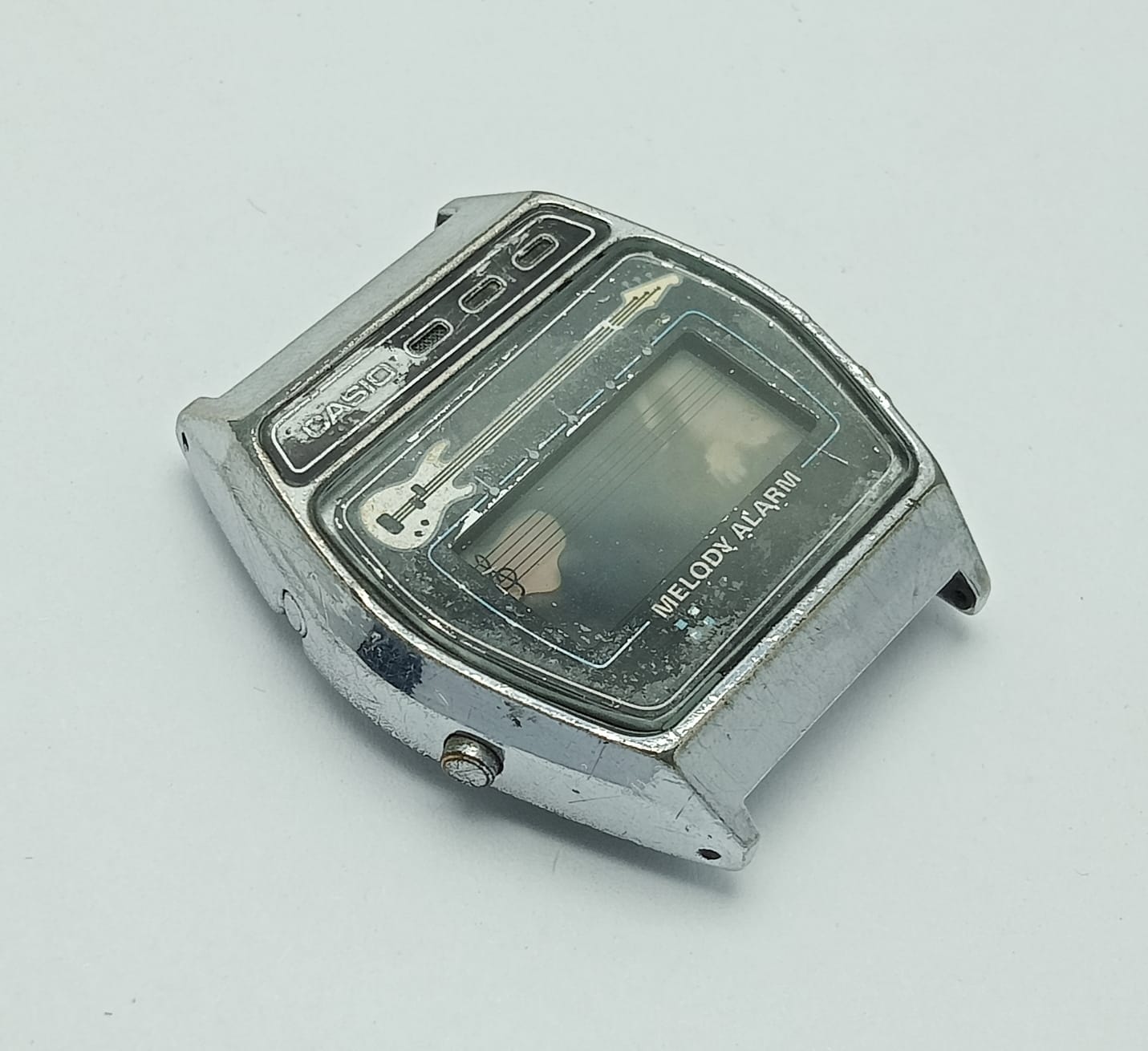 WhatsApp-Image-2025-09-29-at-3.03.40-PM.jpeg Casio Melody Alarm Chronograph 82 M-321 Quartz Vintage Men's Watch For Parts MSS21ABR4 - Image 1