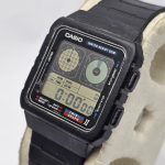 Casio Twin Graph AE-21W Quartz 809 Digital Vintage Men's Watch ANS19ARL25 - Image 3