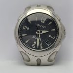 Seiko Kinetic Quartz 5J22-0A03 Vintage Men’s Watch For Parts ADN113MUM4