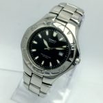 Casio 2719 Quartz MTD-1044 Black Dial Diver Vintage Men's Watch KUM170MUM(kum) - Image 4