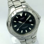 Casio 2719 Quartz MTD-1044 Black Dial Diver Vintage Men's Watch KUM170MUM(kum)