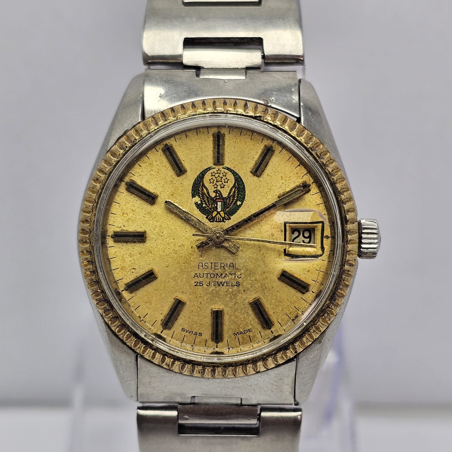 WhatsApp-Image-2026-03-05-at-4.06.22-PM.jpeg Asterial Automatic Cal.2783 UAE Armed Forces Vintage Gifted Watch ABK436SGB25 - Image 1