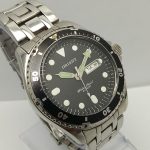 Orient Diver 200m Quartz UG15-C0 Day/ Date Black Dial Vintage Men's Watch NOME21SAL10 - Image 2