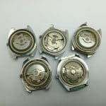 Lot of 5 Jemis Automatic Vintage Watches 5026A, 5026B For Parts or Repair WQW152MUM10 - Image 3